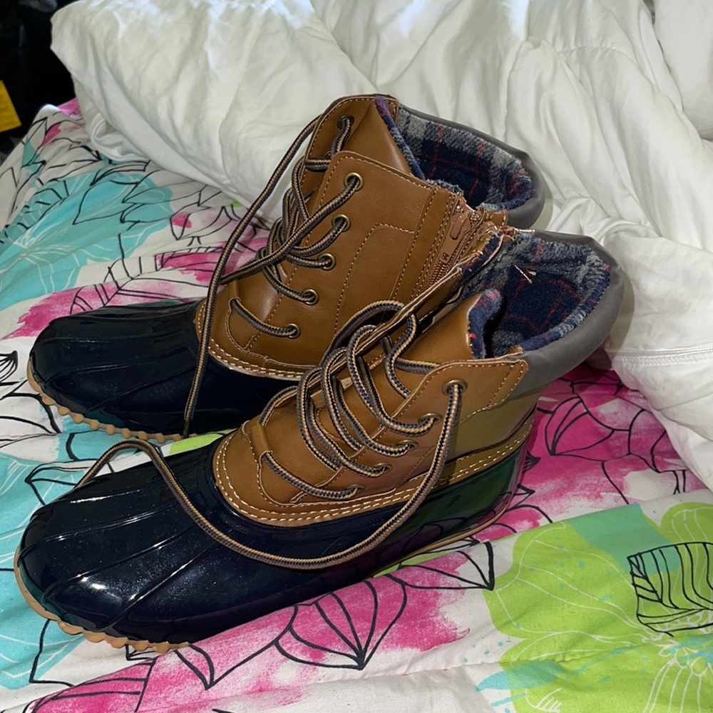 Sporto fleeced line duck boots